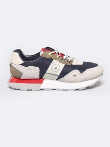 Sneakersy męskie granatowo-beżowe RR174474 403