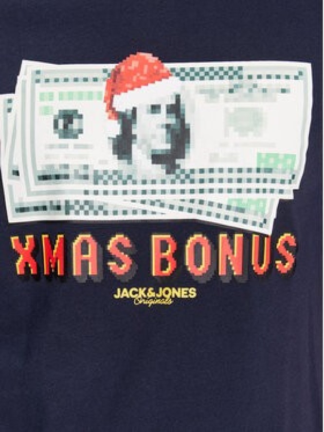 Jack&Jones T-Shirt 12246605 Granatowy Standard Fit
