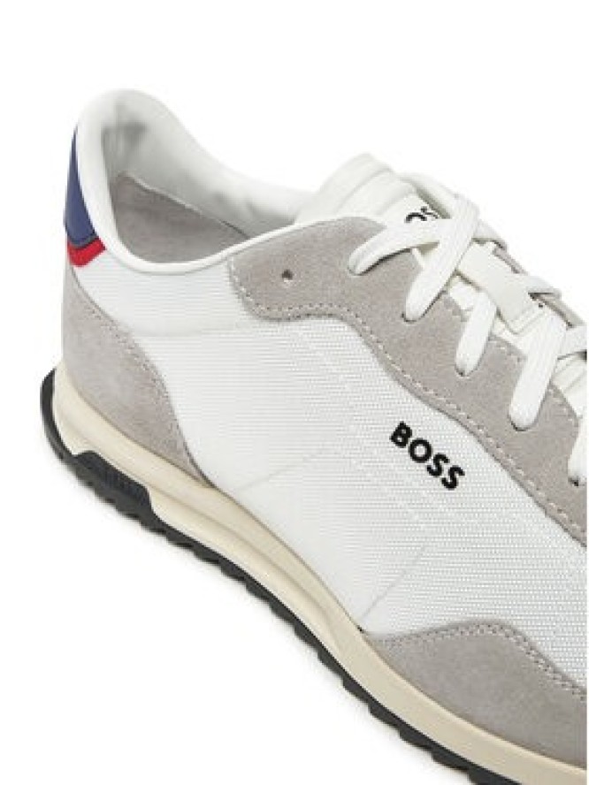 Boss Sneakersy Zayn Lowp sdtx 50517276 Biały