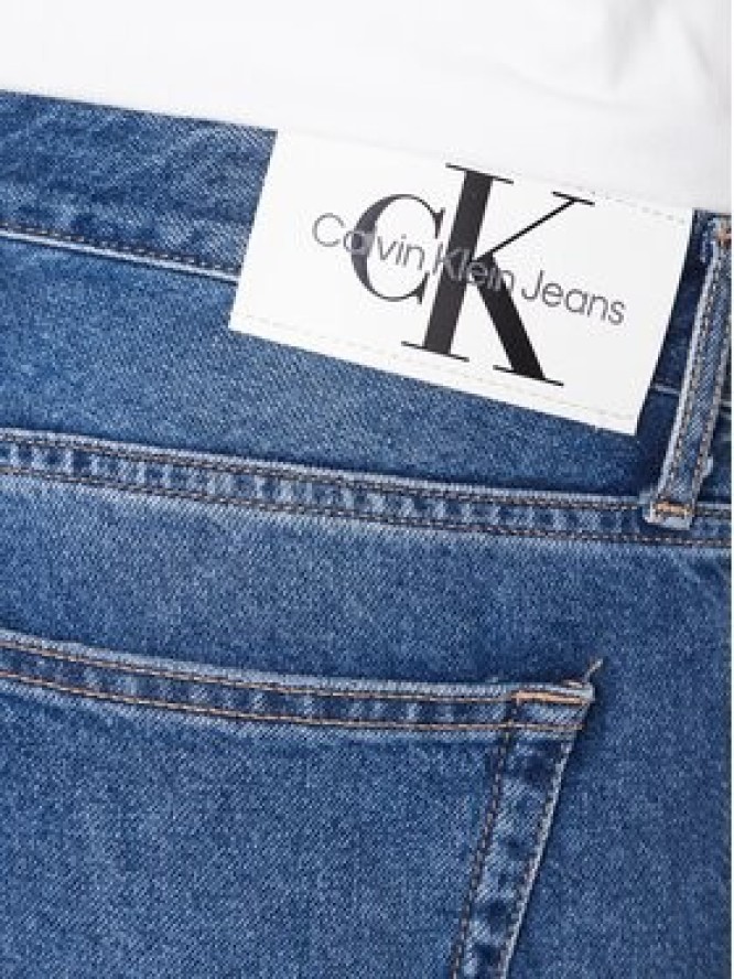 Calvin Klein Jeans Jeansy J30J323353 Granatowy Slim Fit