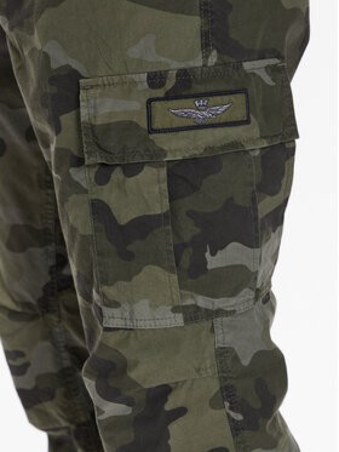 Aeronautica Militare Spodnie materiałowe 231PA1522CT3090 Khaki Regular Fit