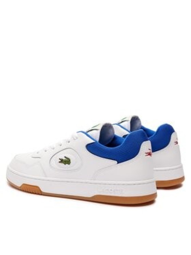 Lacoste Sneakersy Lineset Contrasted Collar 747SMA0060 Biały