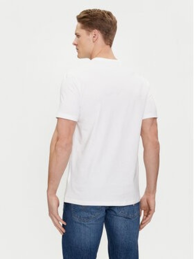 Guess T-Shirt M4GI26 J1314 Biały Slim Fit