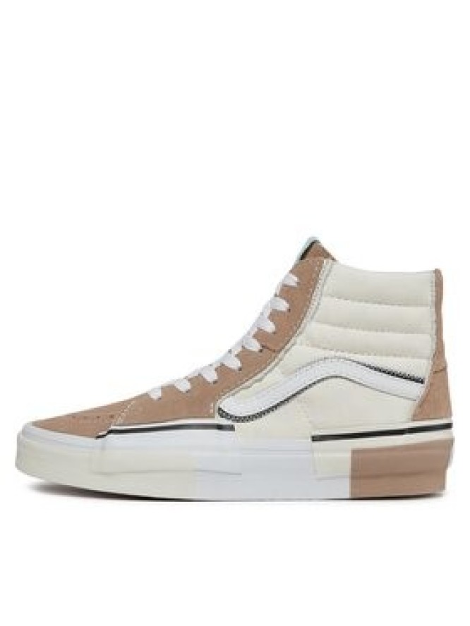 Vans Sneakersy Ua Sk8-Hi Reconstruct VN0005UKP2T1 Écru