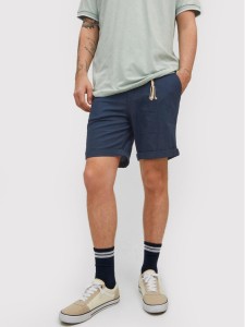 Jack&Jones Szorty materiałowe Sky 12210139 Granatowy Regular Fit