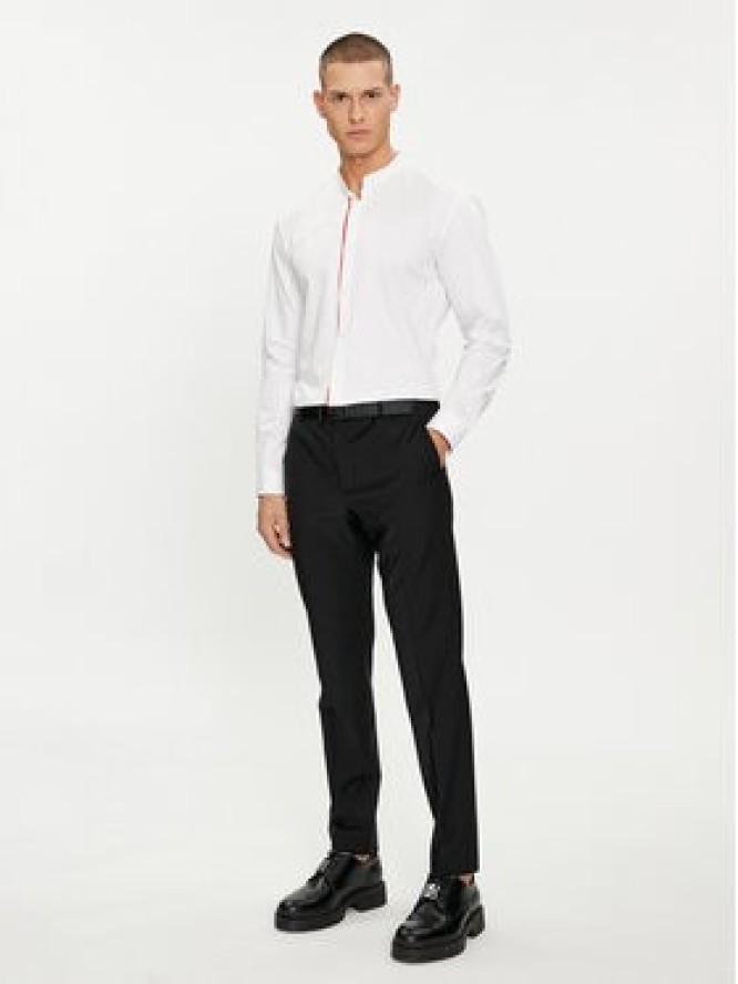 Hugo Koszula 50513926 Biały Slim Fit