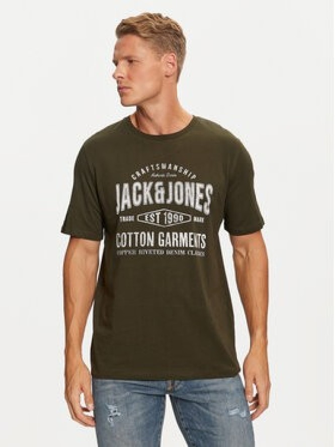 Jack&Jones Komplet 5 t-shirtów 12267874 Kolorowy Comfort Fit