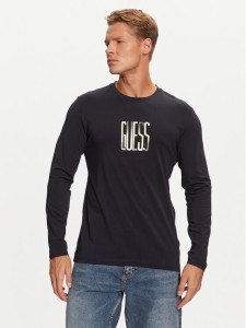 Guess Longsleeve M4BI34 J1314 Granatowy Slim Fit