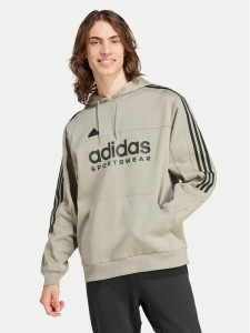 adidas Bluza House of Tiro IV8125 Zielony Relaxed Fit