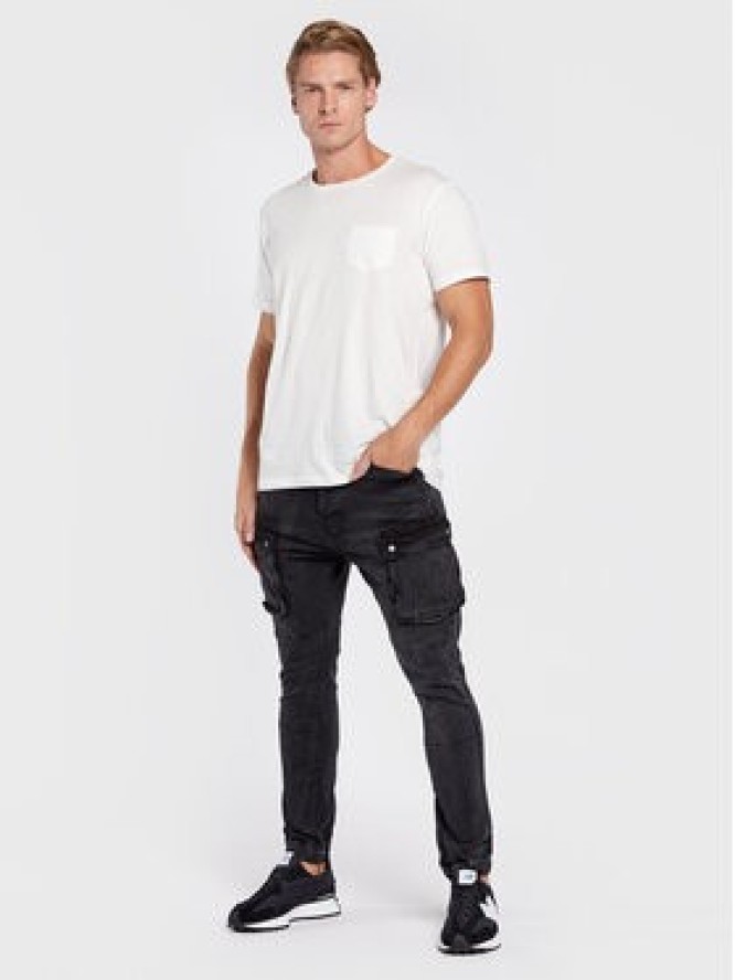 Brave Soul Joggery MJN-DUST Czarny Skinny Fit