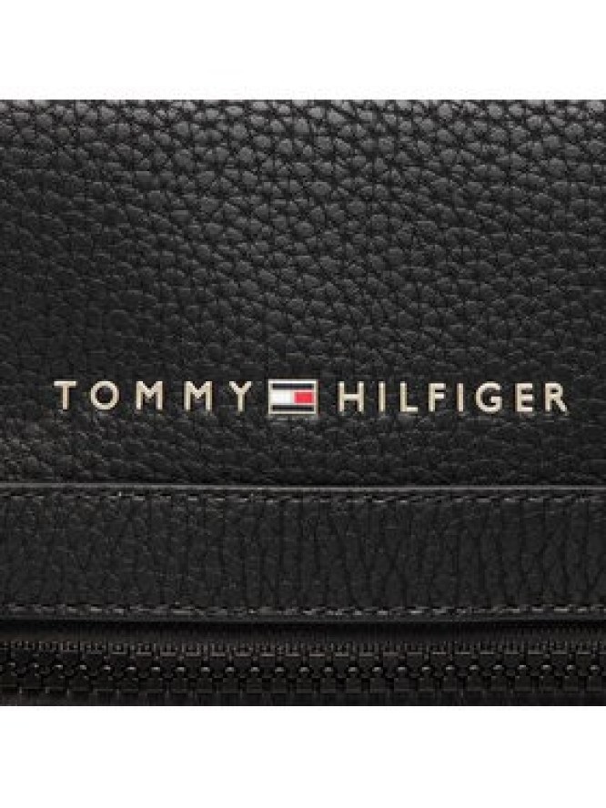 Tommy Hilfiger Saszetka Essential Pu Mini Reporter AM0AM09504 Czarny