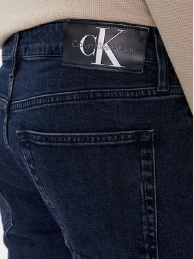 Calvin Klein Jeans Jeansy J30J323857 Granatowy Slim Fit