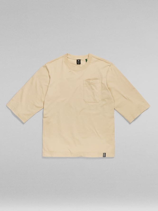 G-Star Koszulka w kolorze beżowym rozmiar: XXL