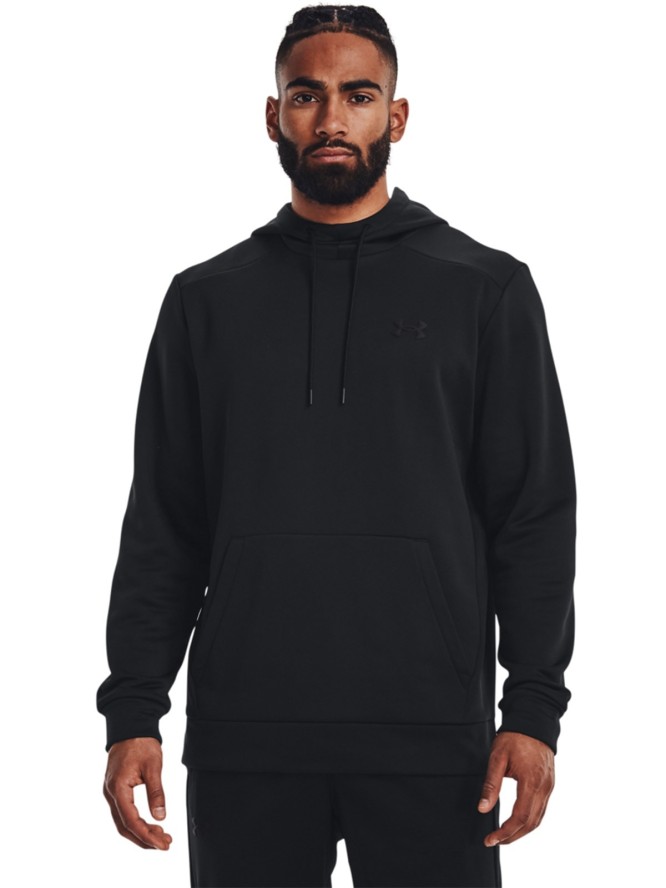 Bluza treningowa męska Under Armour UA Armour Fleece Hoodie - czarna