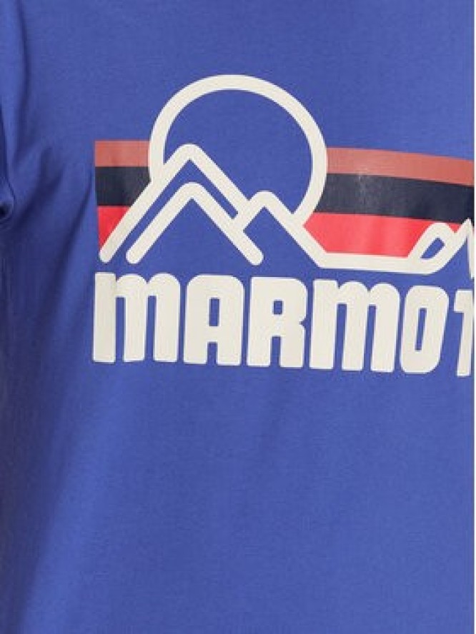 Marmot T-Shirt Coastal Tee SS M14253 Niebieski Regular Fit