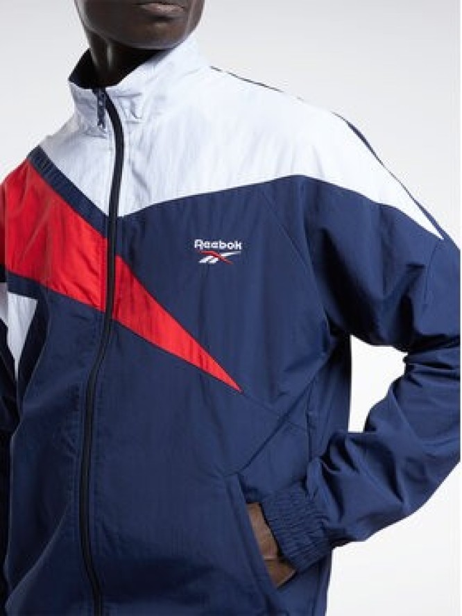 Reebok Bluza Classics Vector Track Top H54456 Niebieski Regular Fit