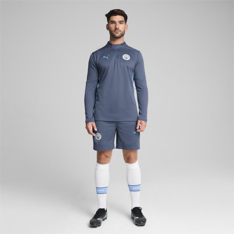 Męskie szorty treningowe Manchester City PUMA Inky Blue Magic