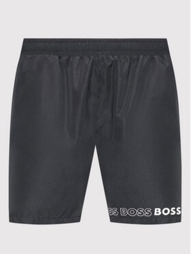 Boss Szorty kąpielowe Dolphin 50469590 Czarny Regular Fit