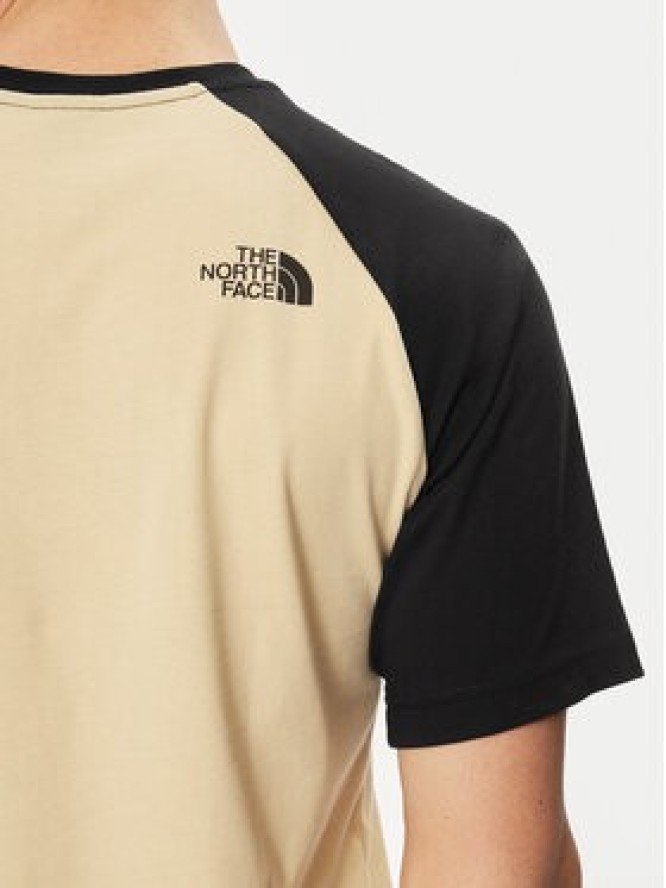 The North Face T-Shirt Easy NF0A87N7 Beżowy Regular Fit