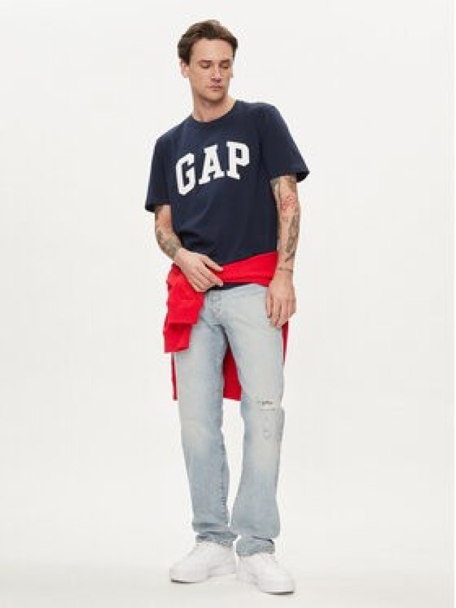Gap T-Shirt 856659-04 Granatowy Regular Fit