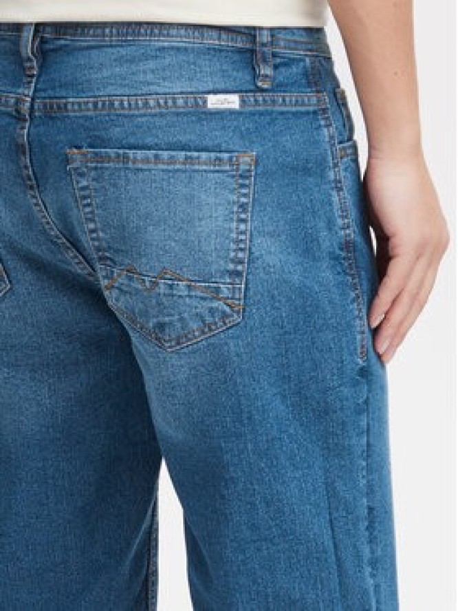 Blend Szorty jeansowe 20716430 Niebieski Slim Fit