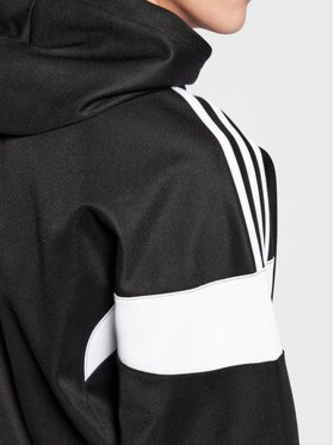 adidas Bluza Adicolor Classics Cut Line Hoodie HS2065 Czarny Loose Fit