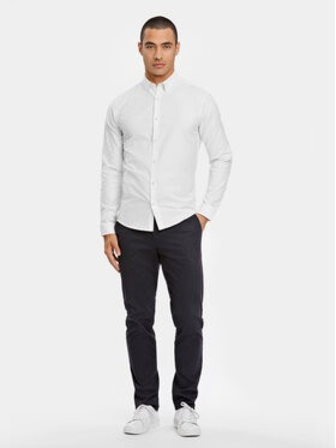 Lindbergh Koszula 30-203174 Biały Slim Fit