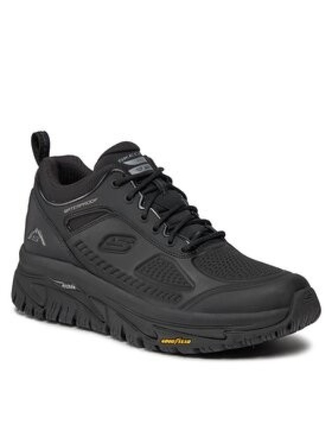 Skechers Półbuty Arch Fit Road Walker Pyles Peak 237490/BBK Czarny