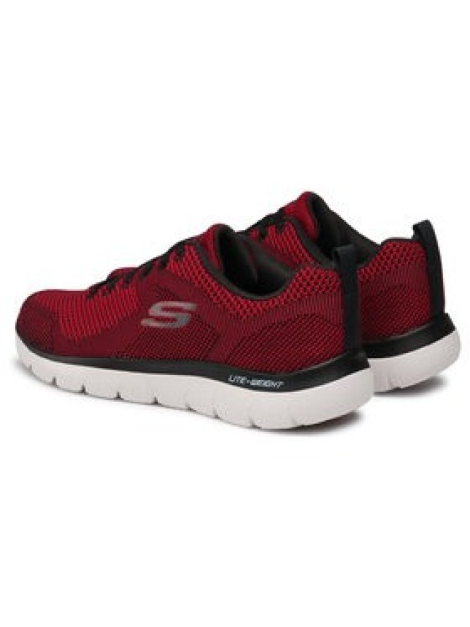 Skechers Sneakersy Brisbane 232057/RDBK Bordowy