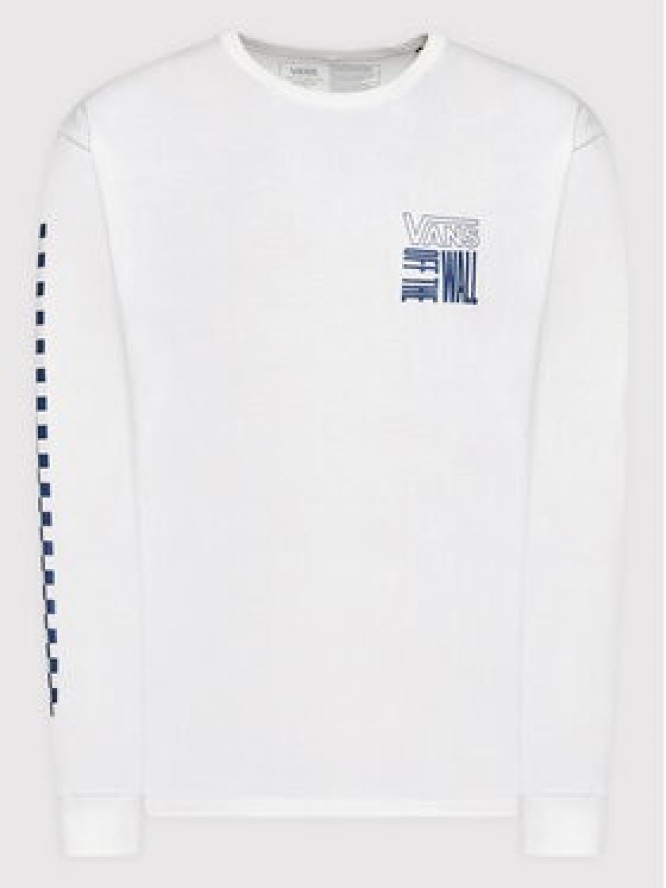 Vans Longsleeve Off The Wall Stack VN0A7PJK Biały Classic Fit