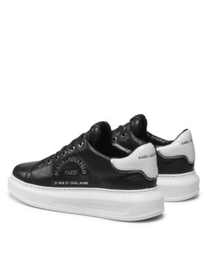 KARL LAGERFELD Sneakersy KL52539 000 Czarny