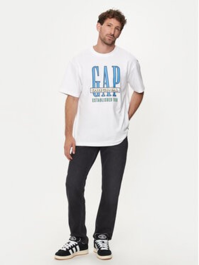 Gap T-Shirt 664006-01 Biały Regular Fit