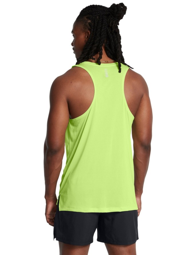 Tank top do biegania męski Under Armour UA Launch Singlet - zielony