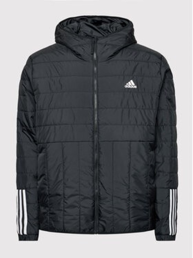 adidas Kurtka puchowa Itavic 3-Stripes GT1681 Czarny Regular Fit