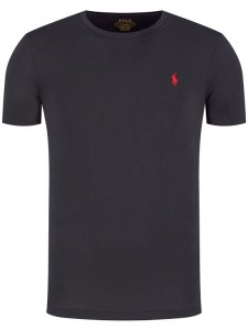 Polo Ralph Lauren T-Shirt Bsr 710680785 Czarny Custom Slim Fit