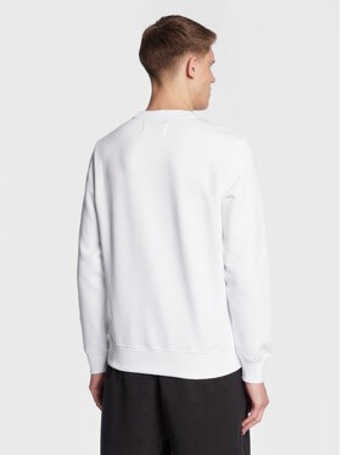 Calvin Klein Jeans Bluza J30J323298 Biały Regular Fit