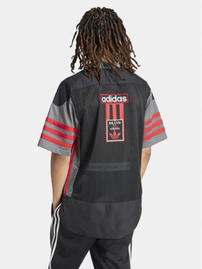 adidas T-Shirt adicolor Adibreak IR7994 Czarny Loose Fit