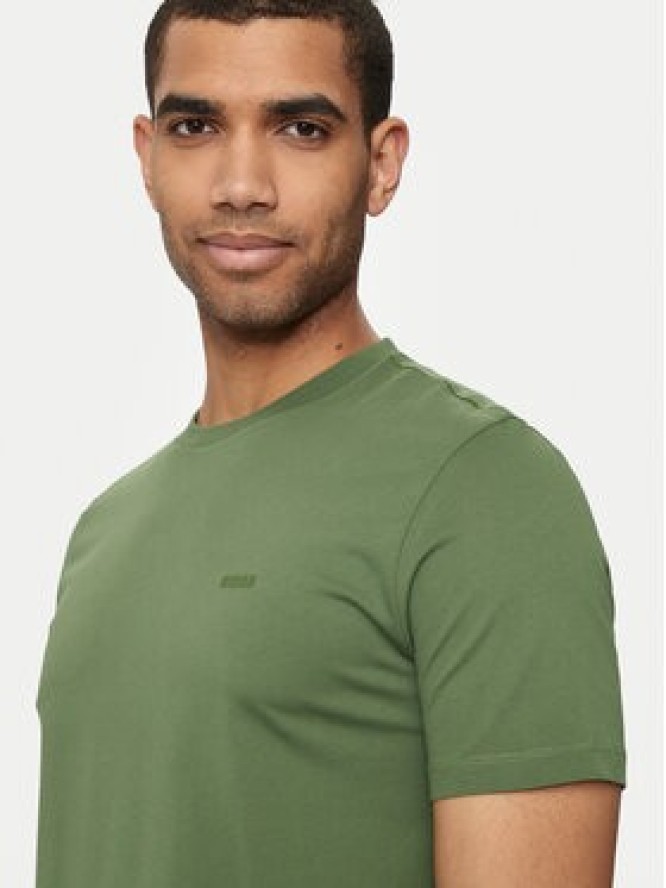 Boss T-Shirt Thompson 01 50468347 Zielony Regular Fit