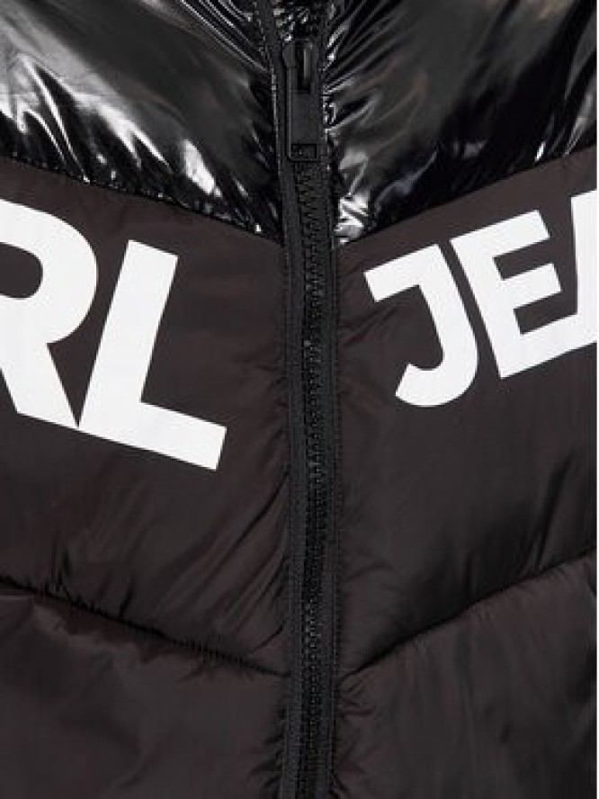 KARL LAGERFELD Kurtka puchowa Klj Logo Puffer Jacket 236D1551 Czarny Regular Fit
