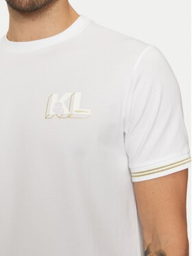 KARL LAGERFELD T-Shirt 755463 551235 Biały Regular Fit