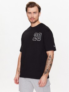 New Era T-Shirt Contemporary 60332242 Czarny Oversize