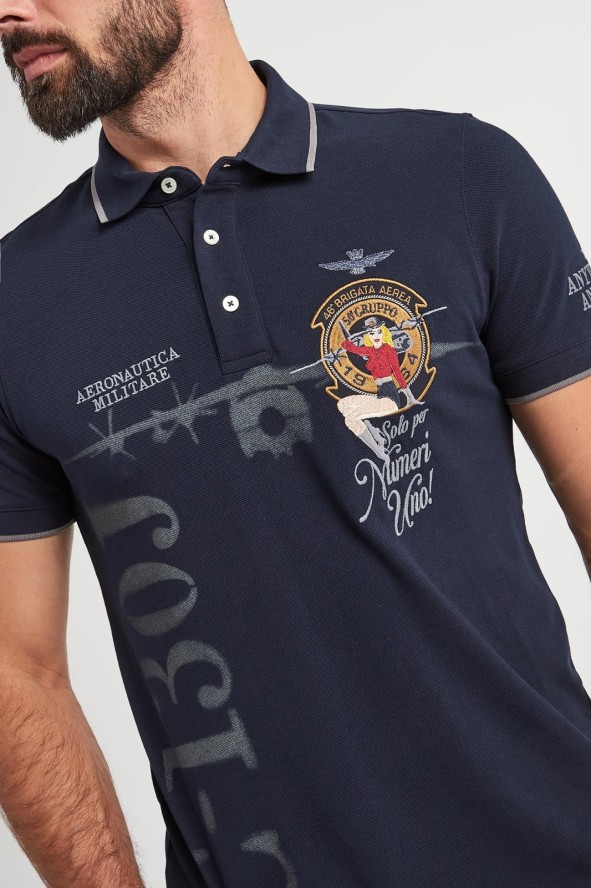 Polo męskie AERONAUTICA MILITARE