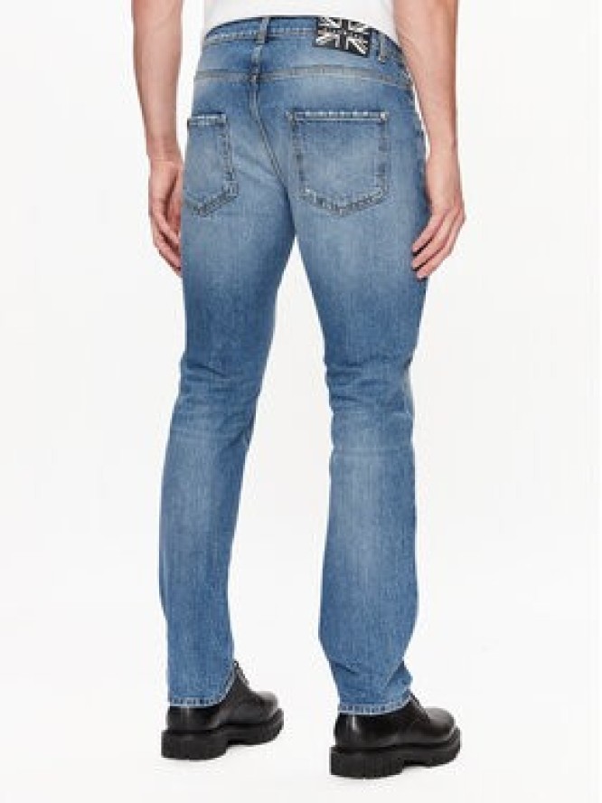 John Richmond Jeansy RMP23146JE Niebieski Skinny Fit