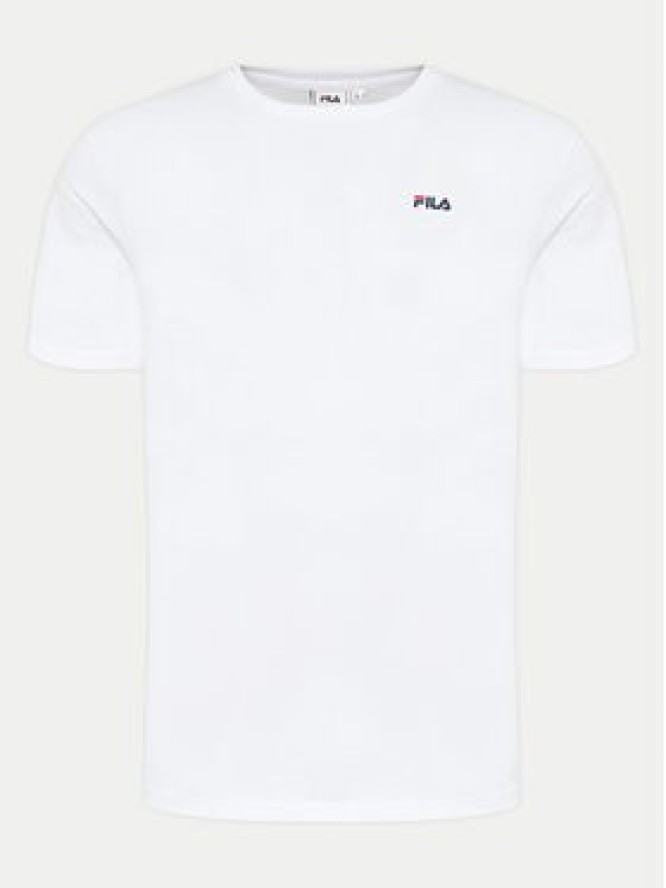 Fila Komplet 2 t-shirtów FAM0083 Biały Regular Fit