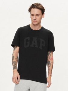 Gap T-Shirt 856659-10 Czarny Regular Fit