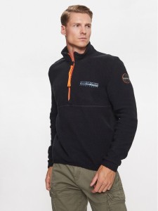 Napapijri Polar T-Anderby NP0A4HHR Czarny Regular Fit