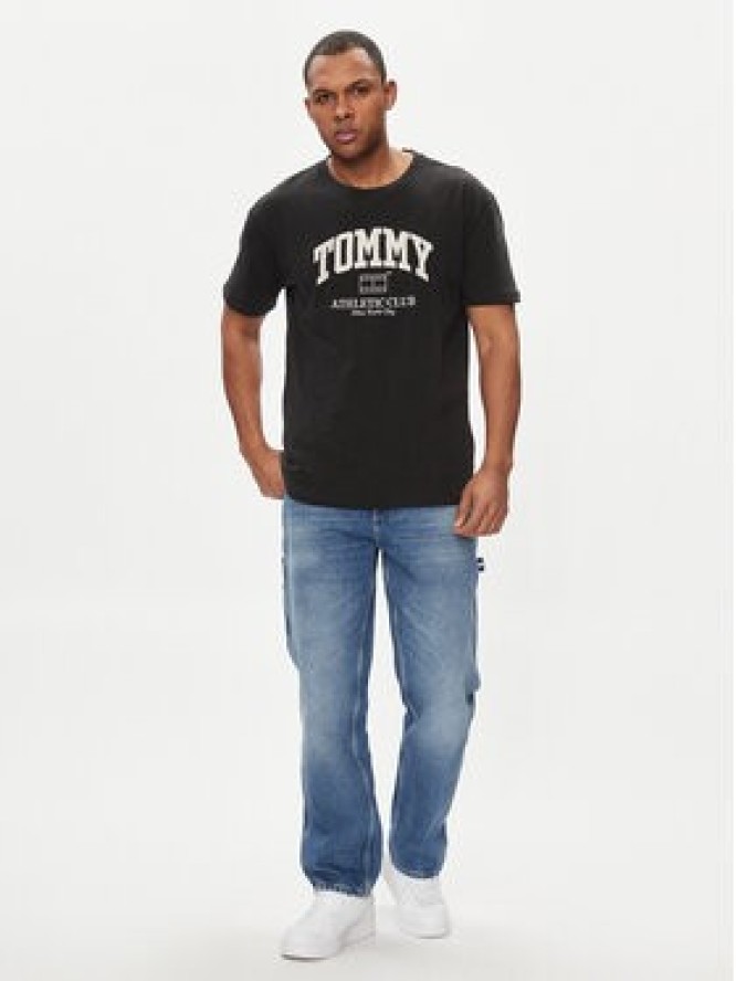 Tommy Jeans T-Shirt Athletic Club DM0DM18557 Czarny Regular Fit