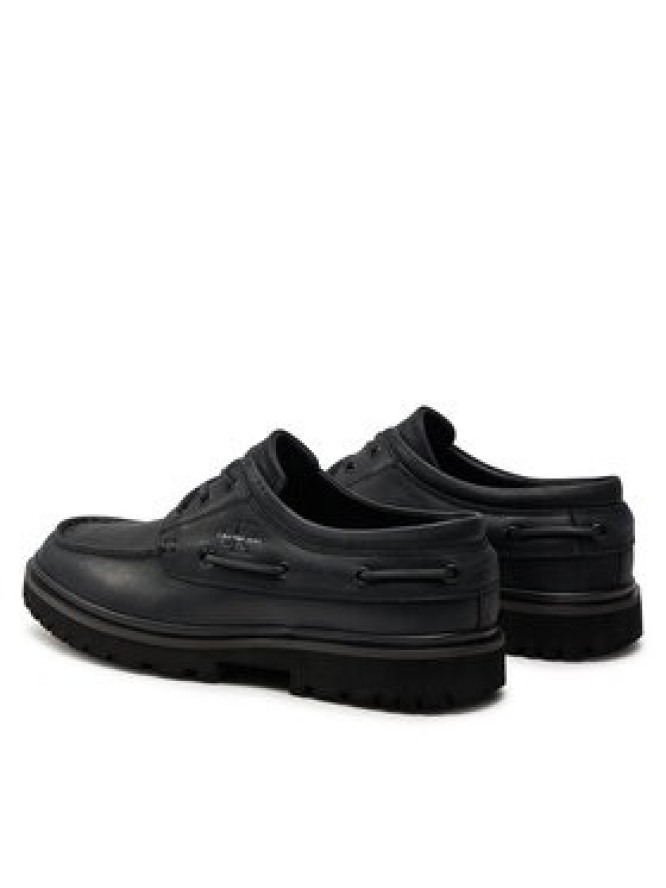 Calvin Klein Jeans Półbuty Hybrid Boat Shoe Slipon Lh Btw YM0YM00937 Czarny