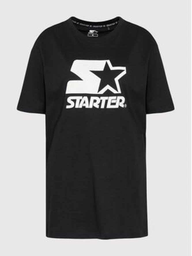 Starter T-Shirt SMG-008-BD Czarny Regular Fit