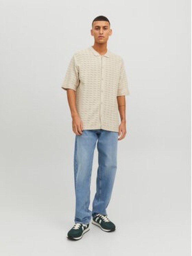 Jack&Jones Kardigan Belmont 12234327 Beżowy Relaxed Fit